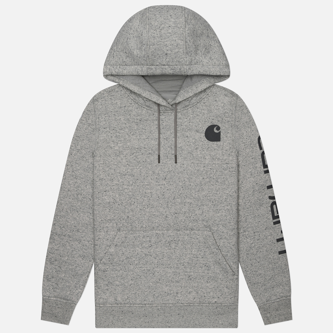 Carhartt Женская толстовка Relaxed Fit Midweight Logo Sleeve Graphic Hoodie