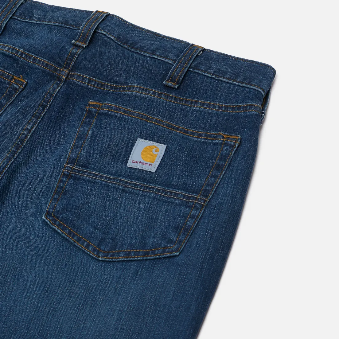 Carhartt Мужские джинсы Rugged Flex Slim Fit Tapered Leg