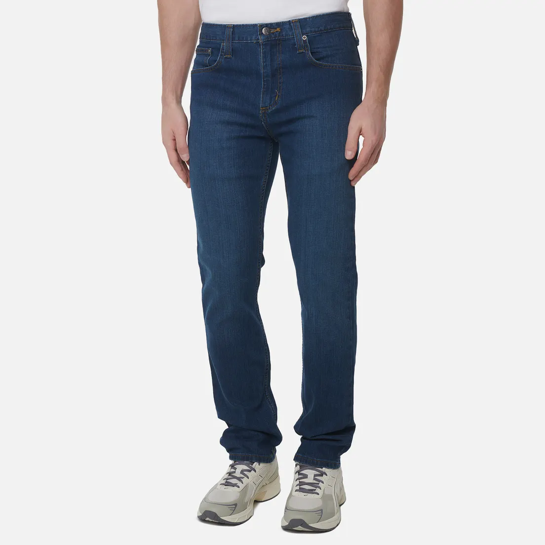 Carhartt Мужские джинсы Rugged Flex Slim Fit Tapered Leg