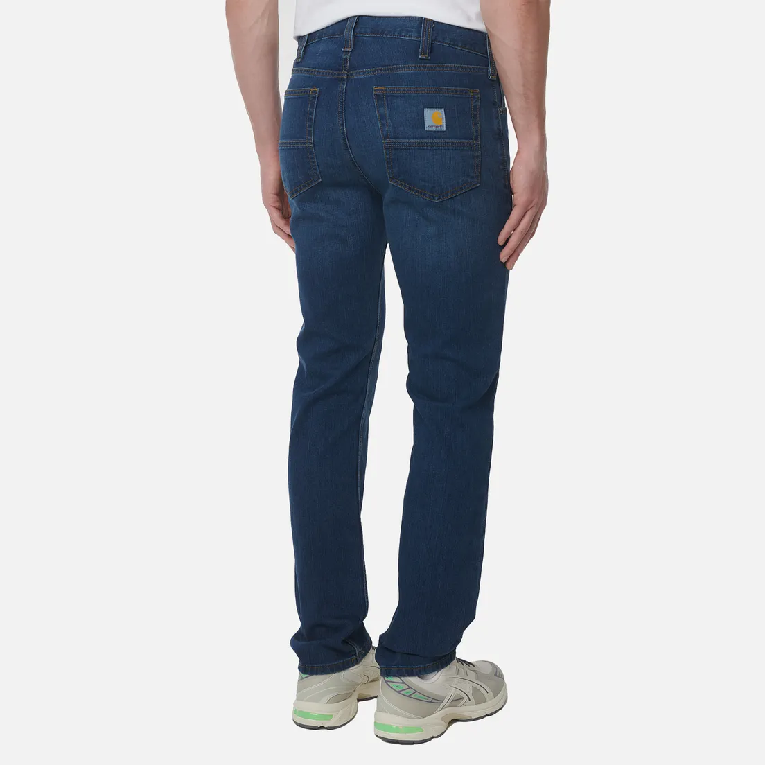 Carhartt Мужские джинсы Rugged Flex Slim Fit Tapered Leg