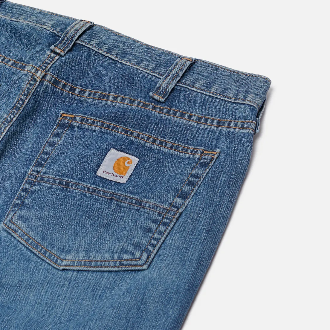 Carhartt Мужские джинсы Rugged Flex Slim Fit Tapered Leg