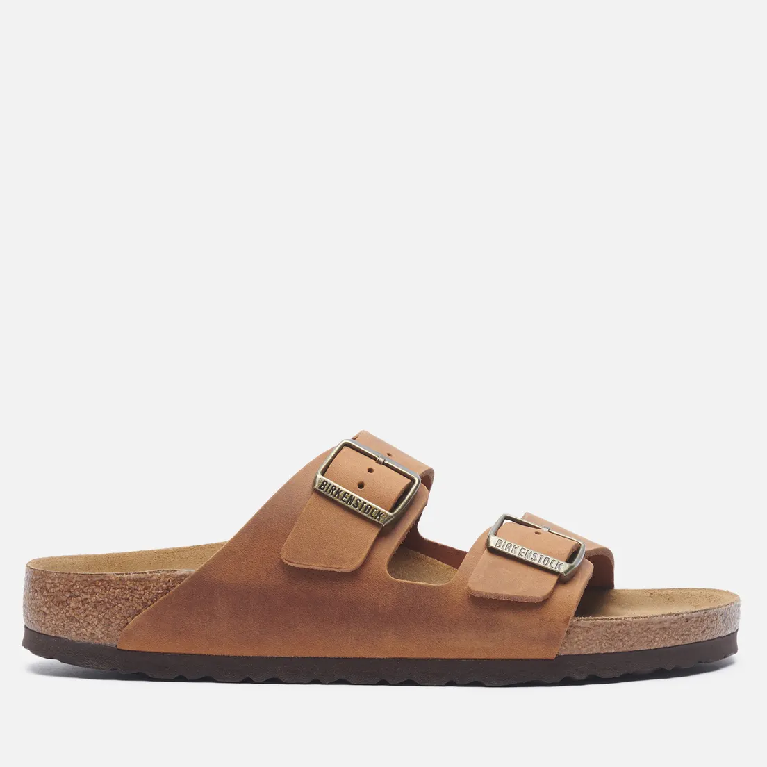 Birkenstock Сандалии Arizona Natural Leather Oiled