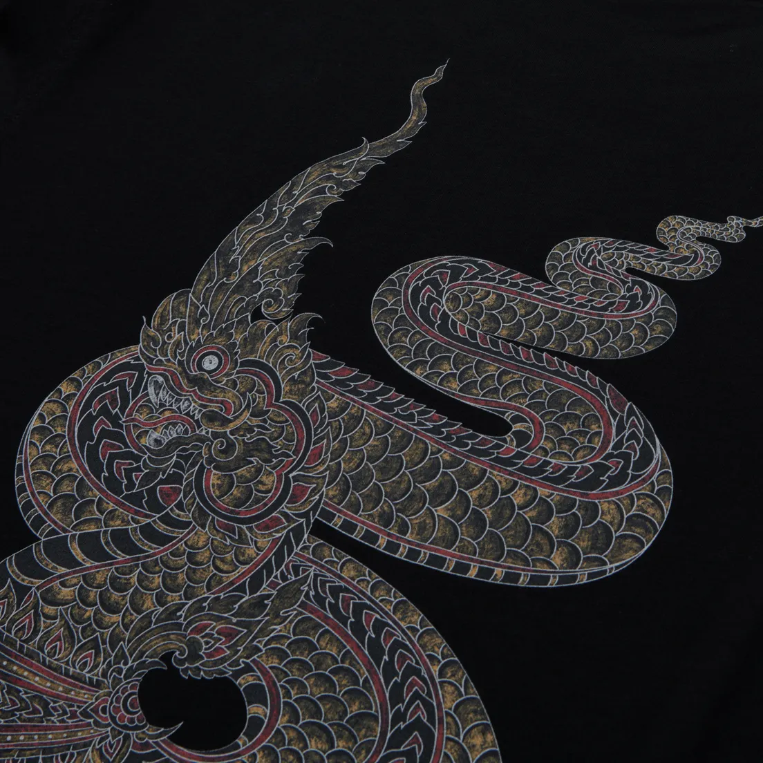 maharishi Мужская футболка Temple Naga