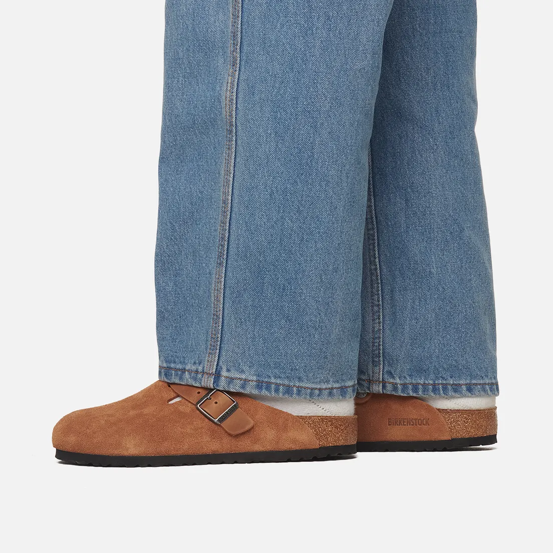 Birkenstock Мужские сандалии Boston BS Mixed Leather
