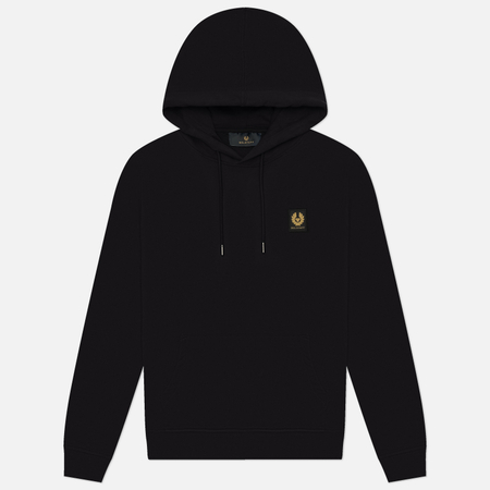 Мужская толстовка Belstaff Hoodie, цвет чёрный, размер M