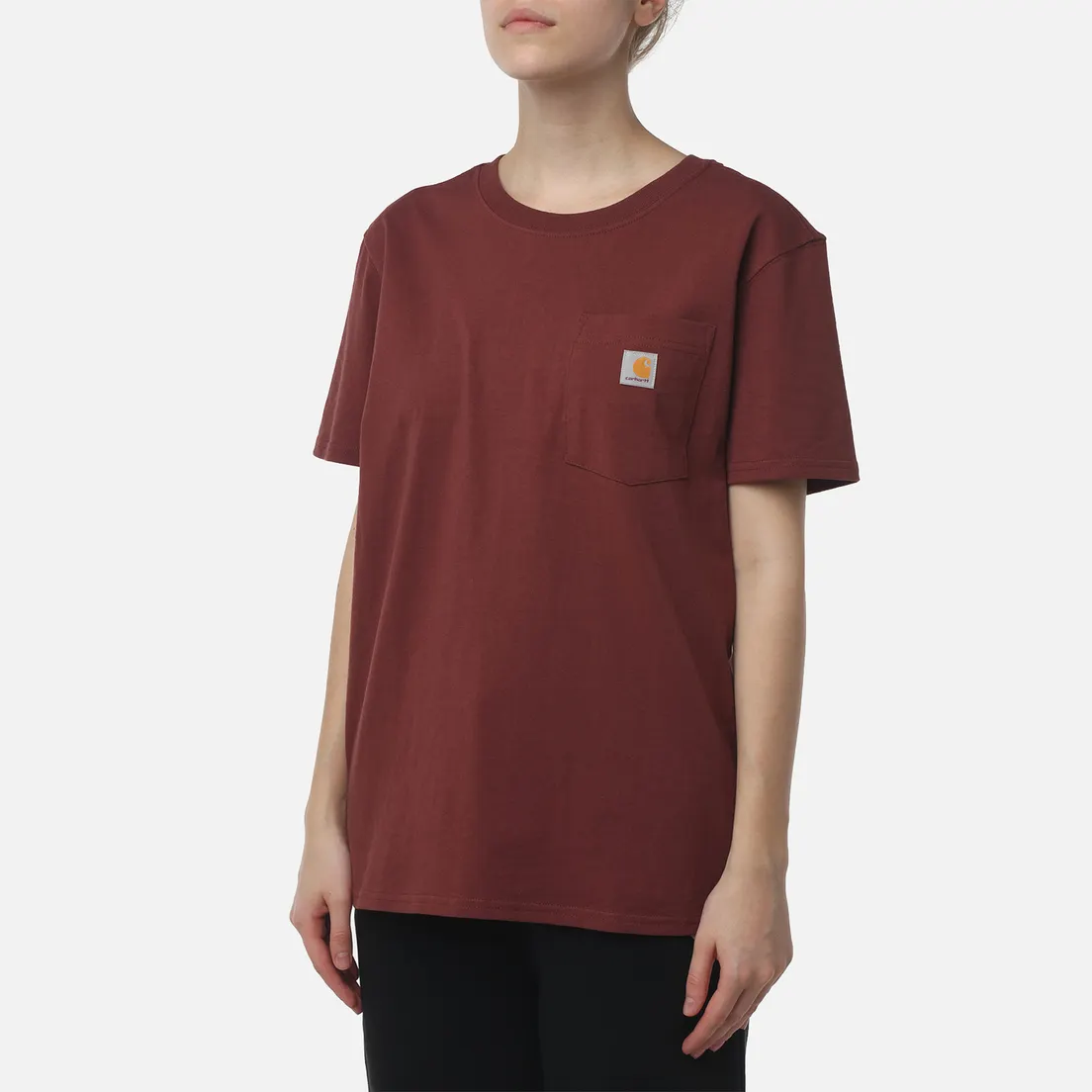 Carhartt Женская футболка Loose Fit Heavyweight K87 Pocket