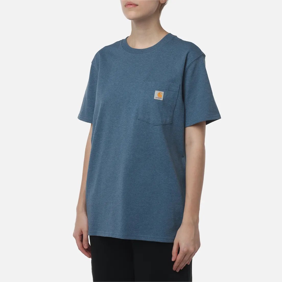 Carhartt Женская футболка Loose Fit Heavyweight K87 Pocket