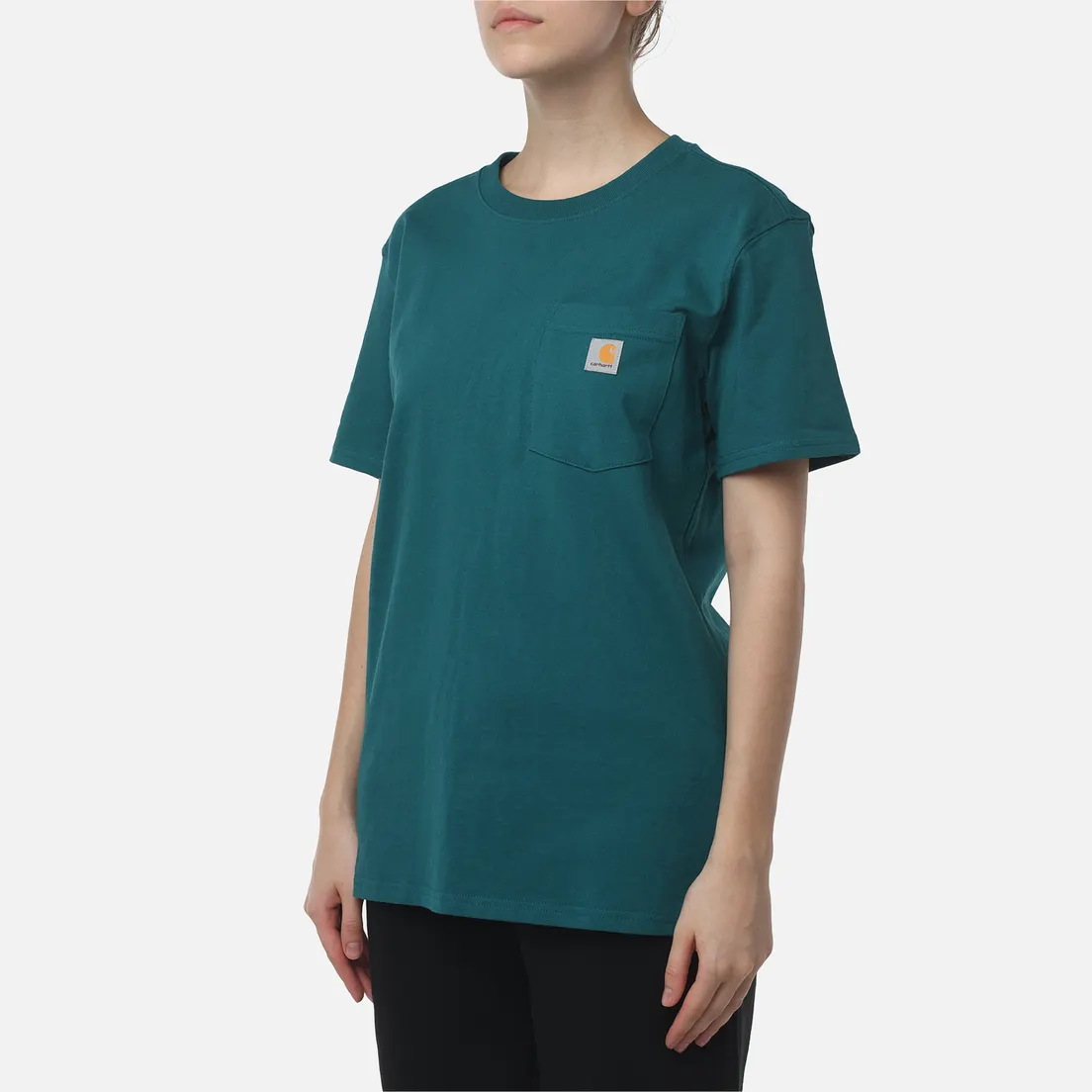 Carhartt Женская футболка Loose Fit Heavyweight K87 Pocket