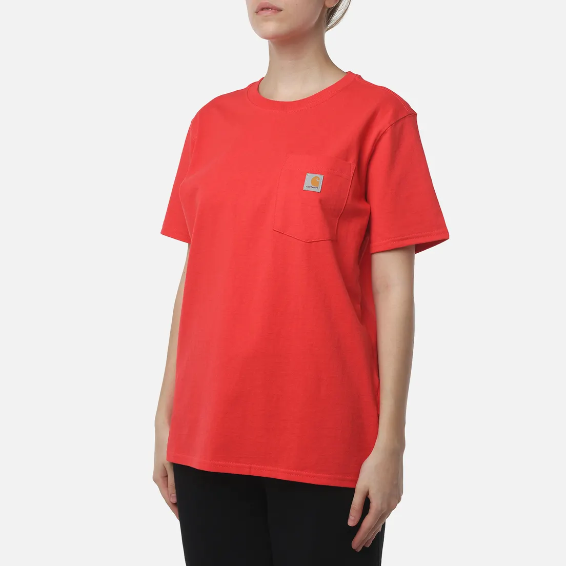 Carhartt Женская футболка Loose Fit Heavyweight K87 Pocket