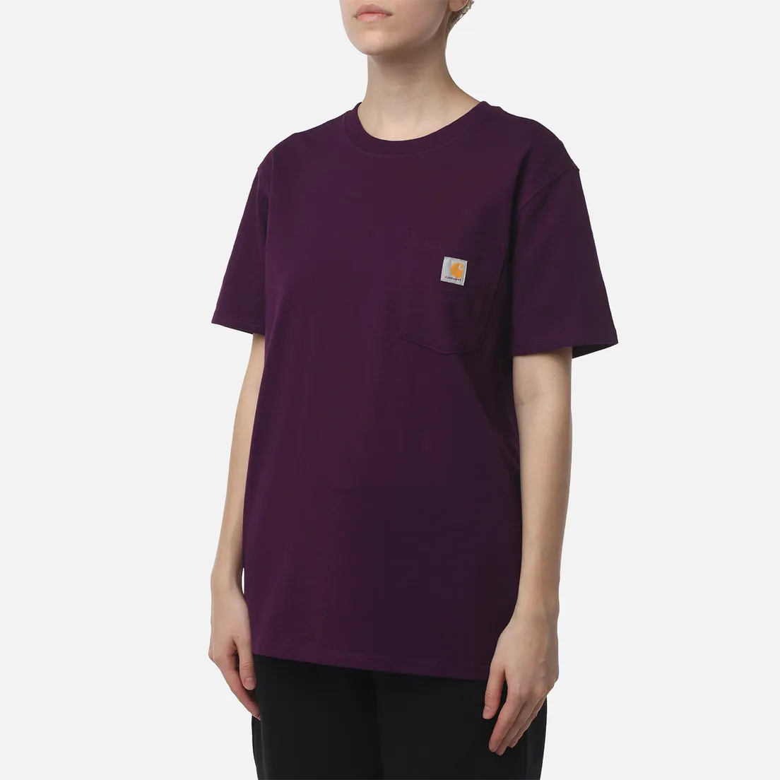 Carhartt Женская футболка Loose Fit Heavyweight K87 Pocket