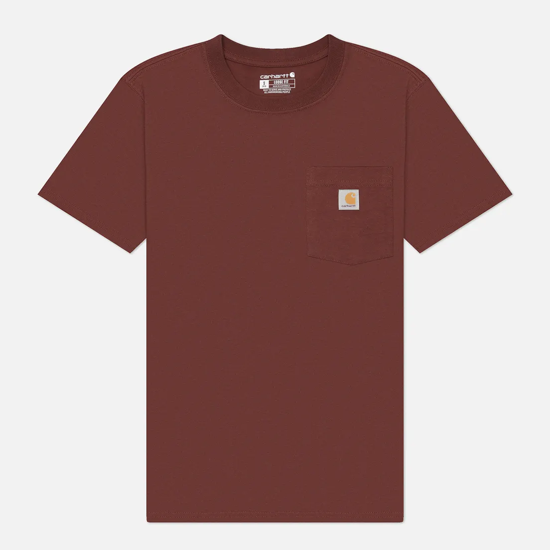 Carhartt Женская футболка Loose Fit Heavyweight K87 Pocket