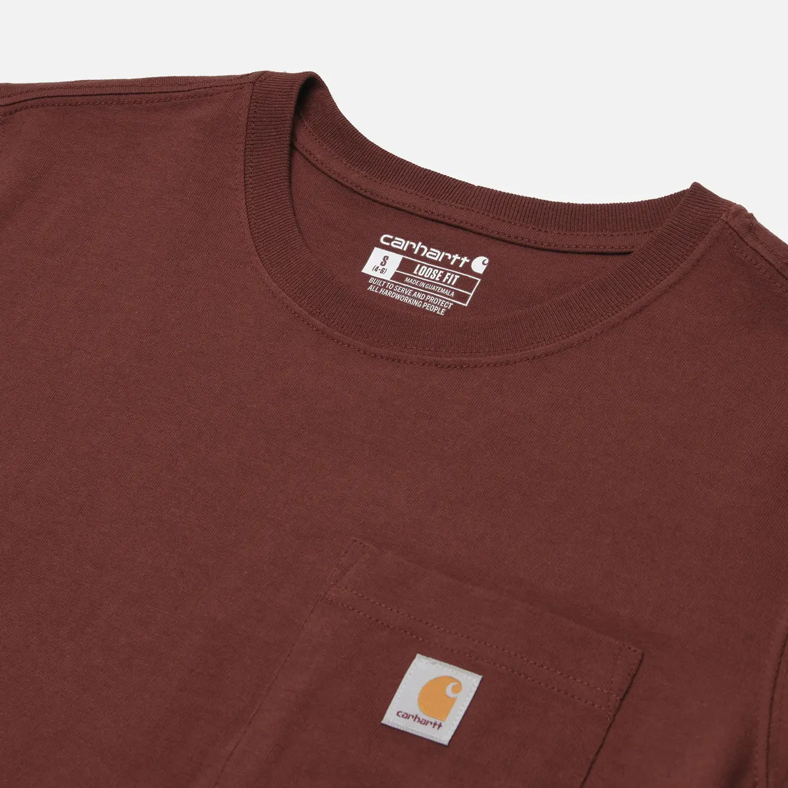 Carhartt Женская футболка Loose Fit Heavyweight K87 Pocket