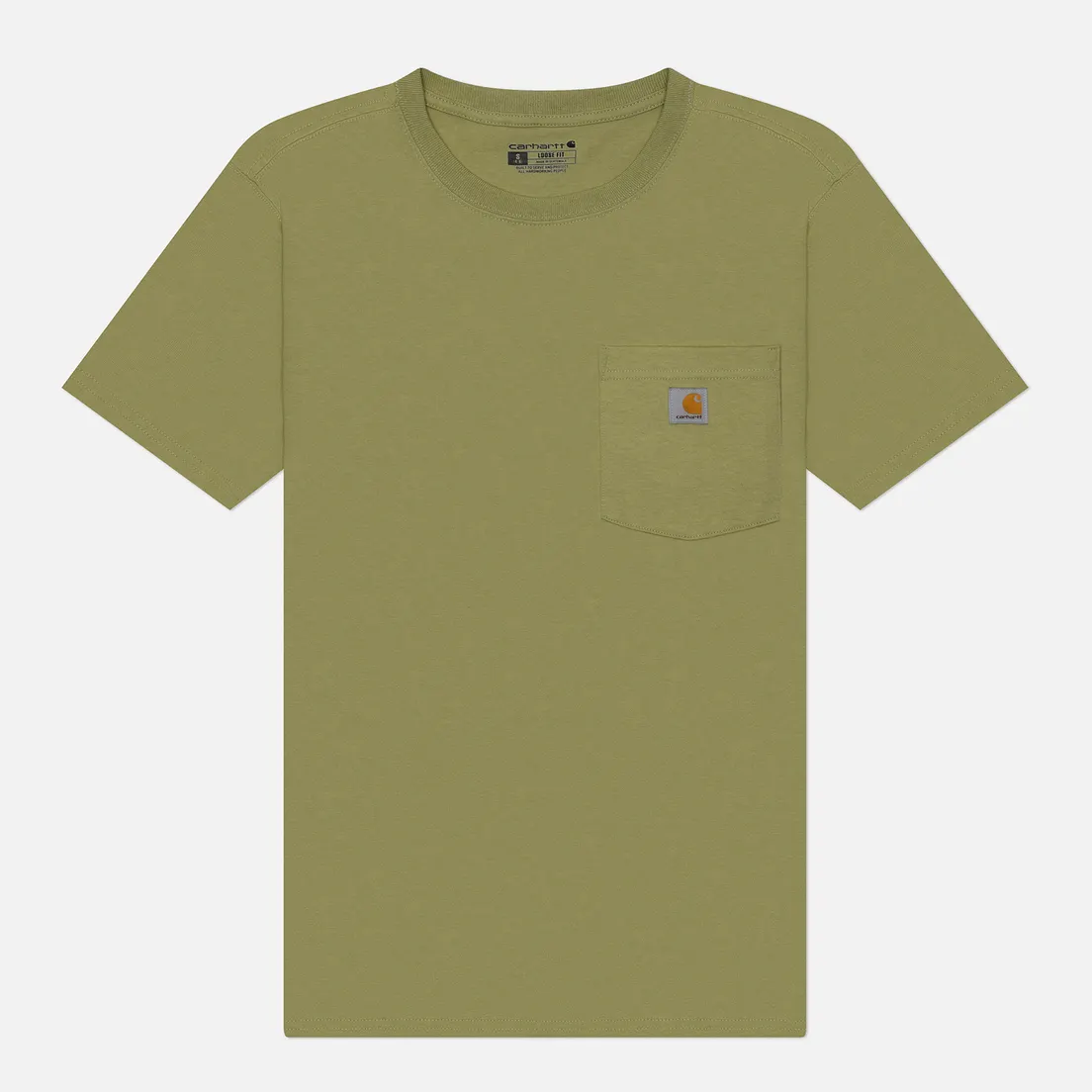 Carhartt Женская футболка Loose Fit Heavyweight K87 Pocket