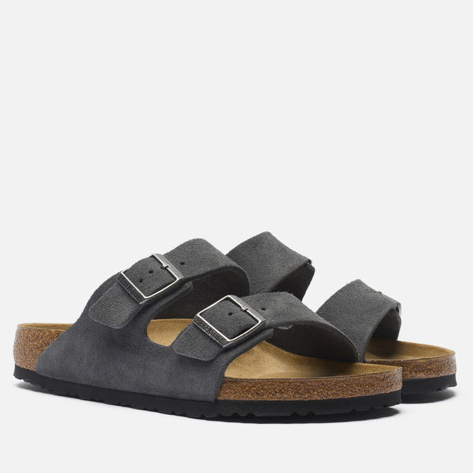 Мужские сандалии Birkenstock Arizona Suede Leather Regular
