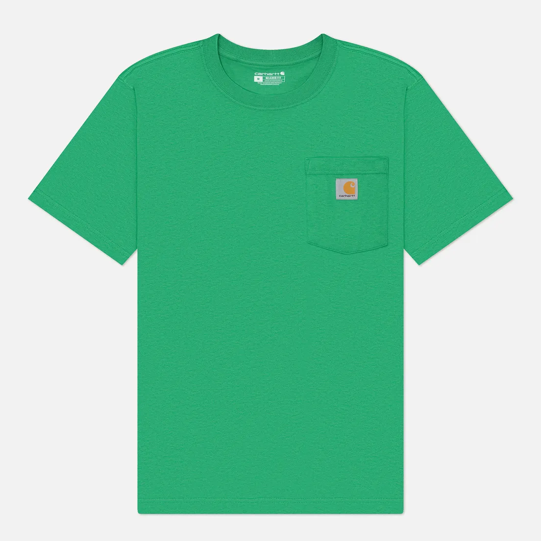 Carhartt Мужская футболка Relaxed Fit Heavyweight K87 Pocket