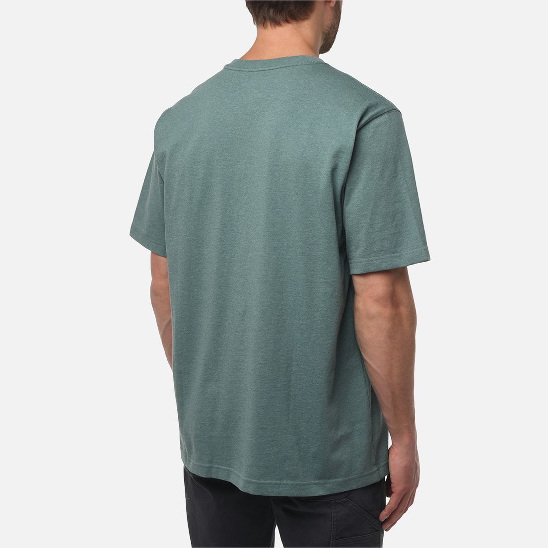 Carhartt Мужская футболка Relaxed Fit Heavyweight K87 Pocket