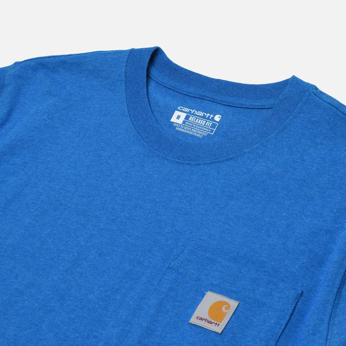 Carhartt Мужская футболка Relaxed Fit Heavyweight K87 Pocket