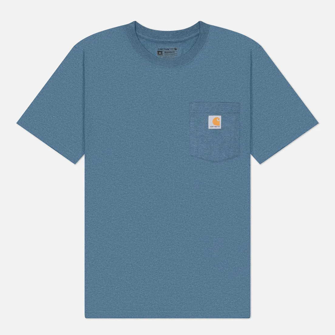 Carhartt Мужская футболка Relaxed Fit Heavyweight K87 Pocket