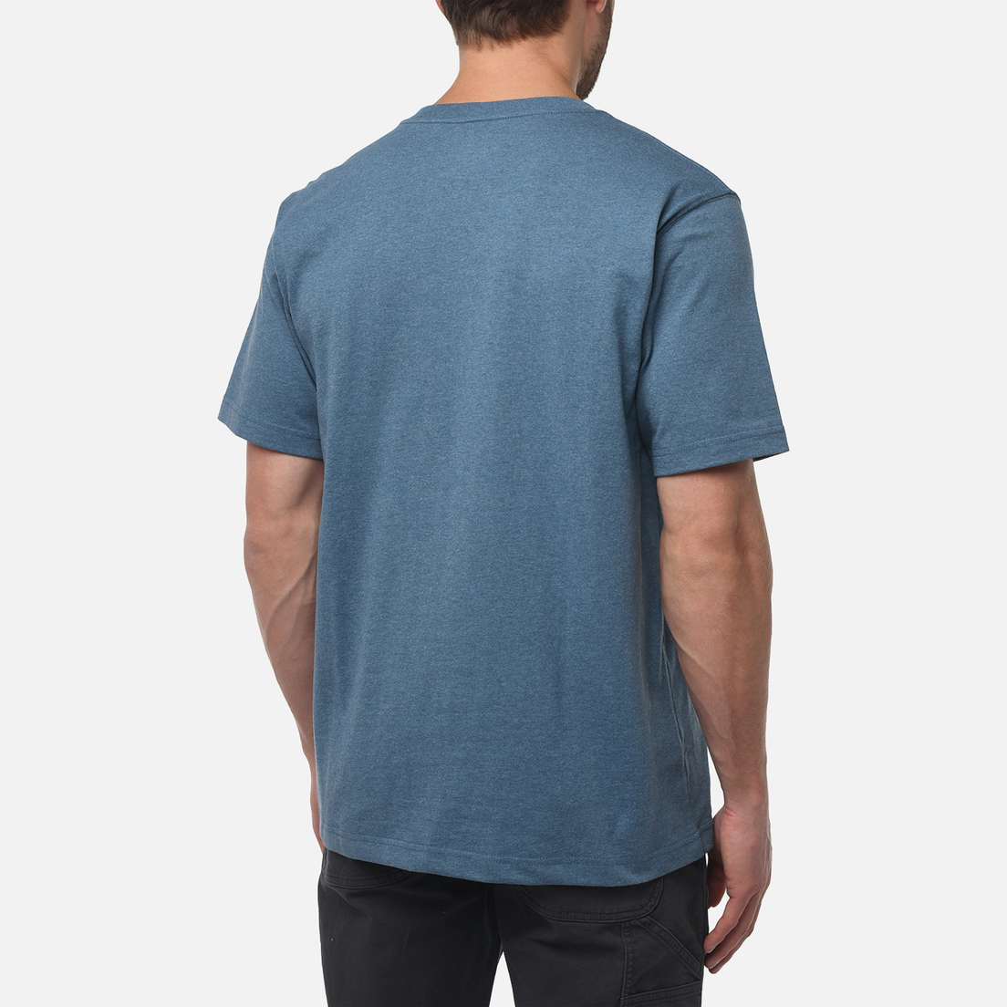 Carhartt Мужская футболка Relaxed Fit Heavyweight K87 Pocket