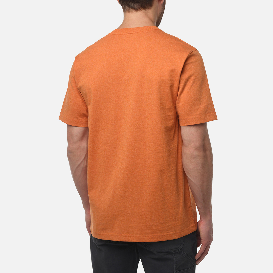Carhartt Мужская футболка Relaxed Fit Heavyweight K87 Pocket