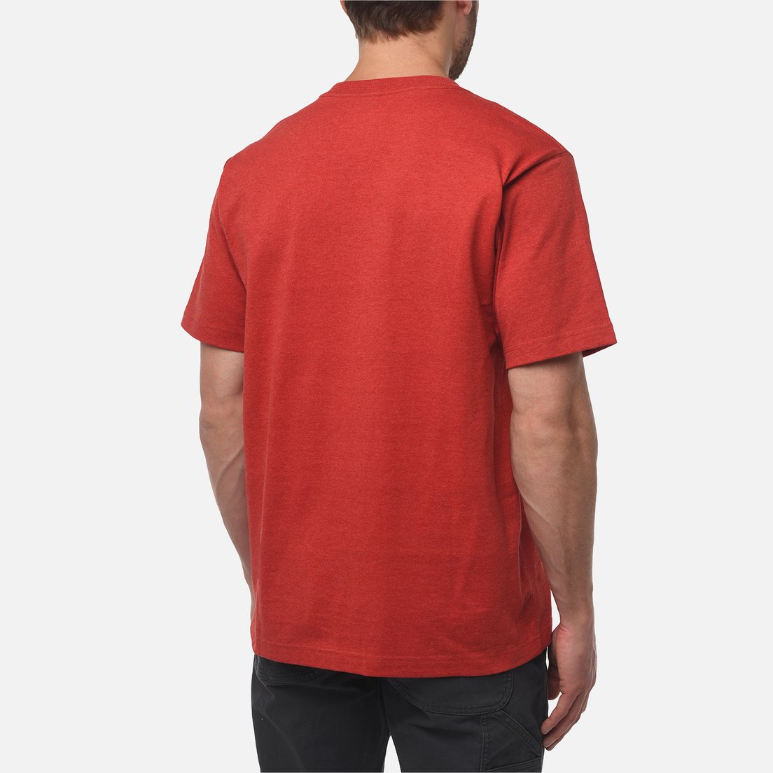 Carhartt Мужская футболка Relaxed Fit Heavyweight K87 Pocket