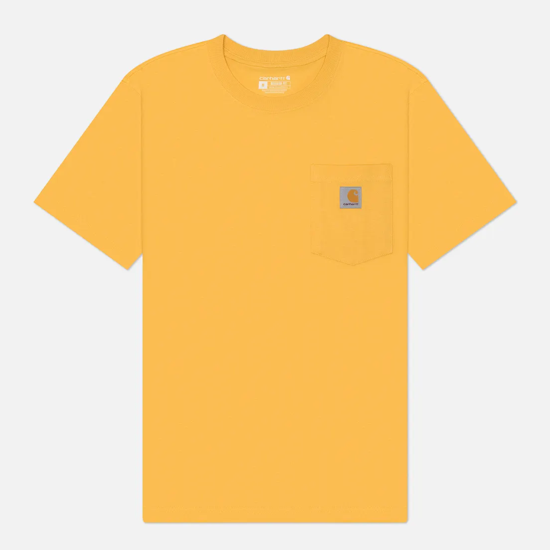 Carhartt Мужская футболка Relaxed Fit Heavyweight K87 Pocket