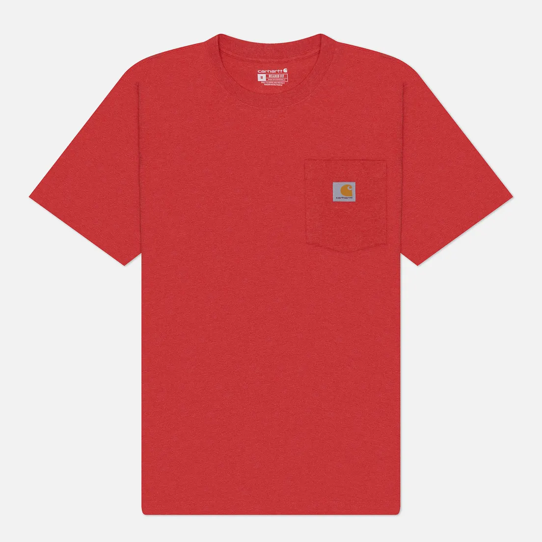 Carhartt Мужская футболка Relaxed Fit Heavyweight K87 Pocket