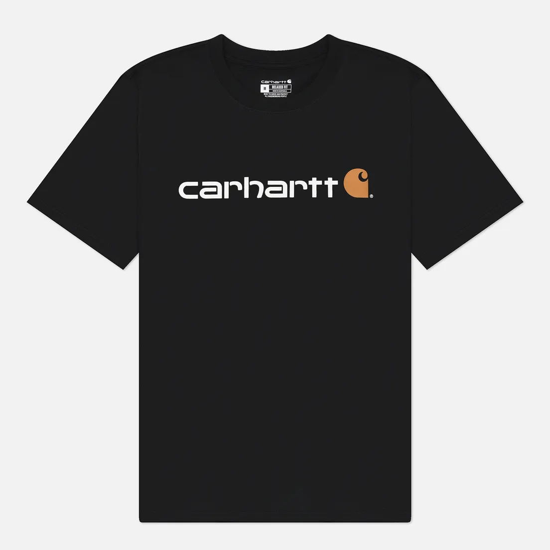 Carhartt Мужская футболка Relaxed Fit Heavyweight Logo Graphic