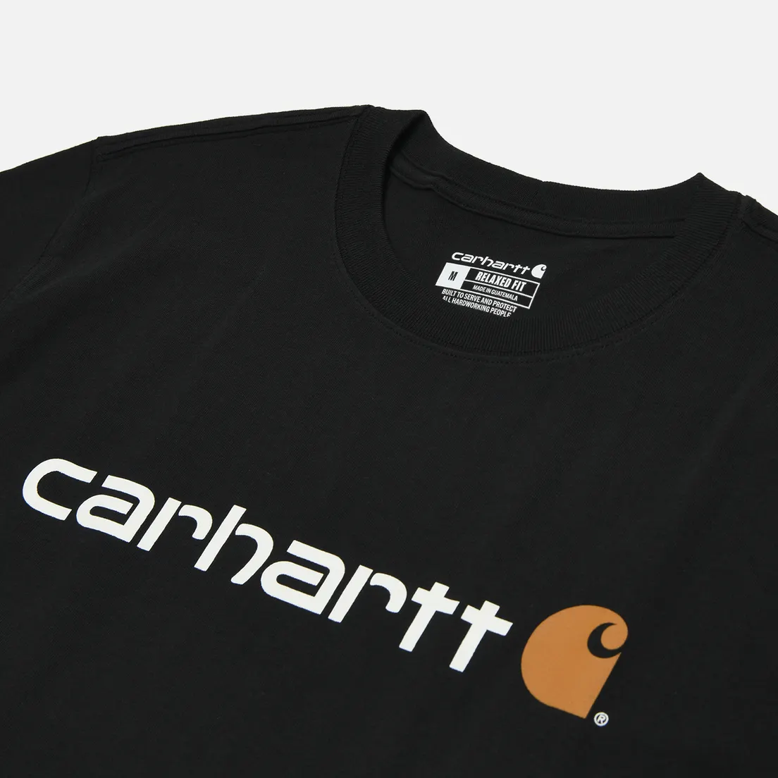 Carhartt Мужская футболка Relaxed Fit Heavyweight Logo Graphic