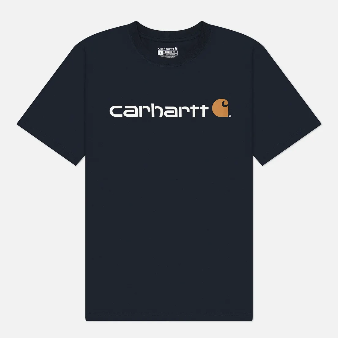 Carhartt Мужская футболка Relaxed Fit Heavyweight Logo Graphic