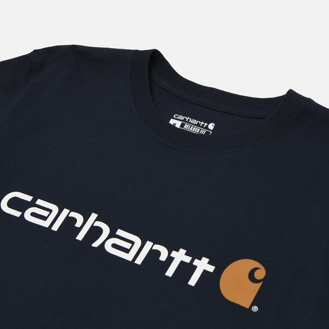 Carhartt Мужская футболка Relaxed Fit Heavyweight Logo Graphic