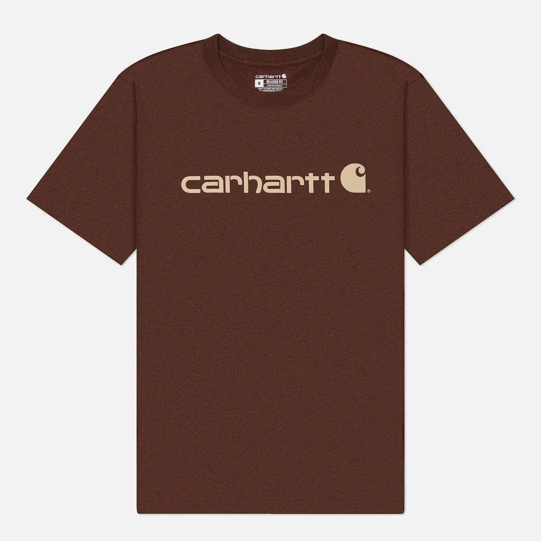 Carhartt Мужская футболка Relaxed Fit Heavyweight Logo Graphic