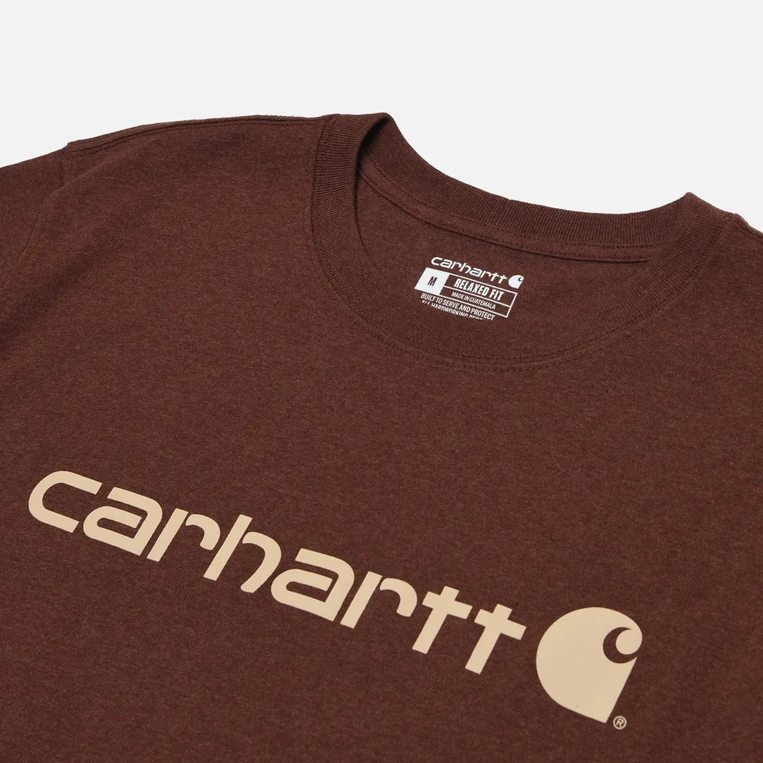 Carhartt Мужская футболка Relaxed Fit Heavyweight Logo Graphic