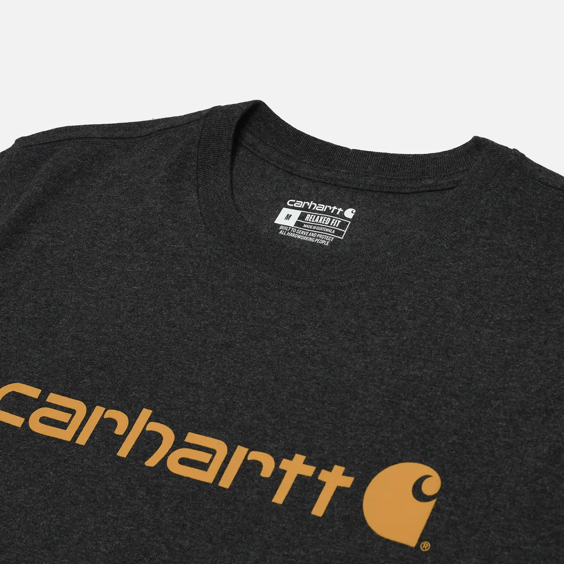 Carhartt Мужская футболка Relaxed Fit Heavyweight Logo Graphic