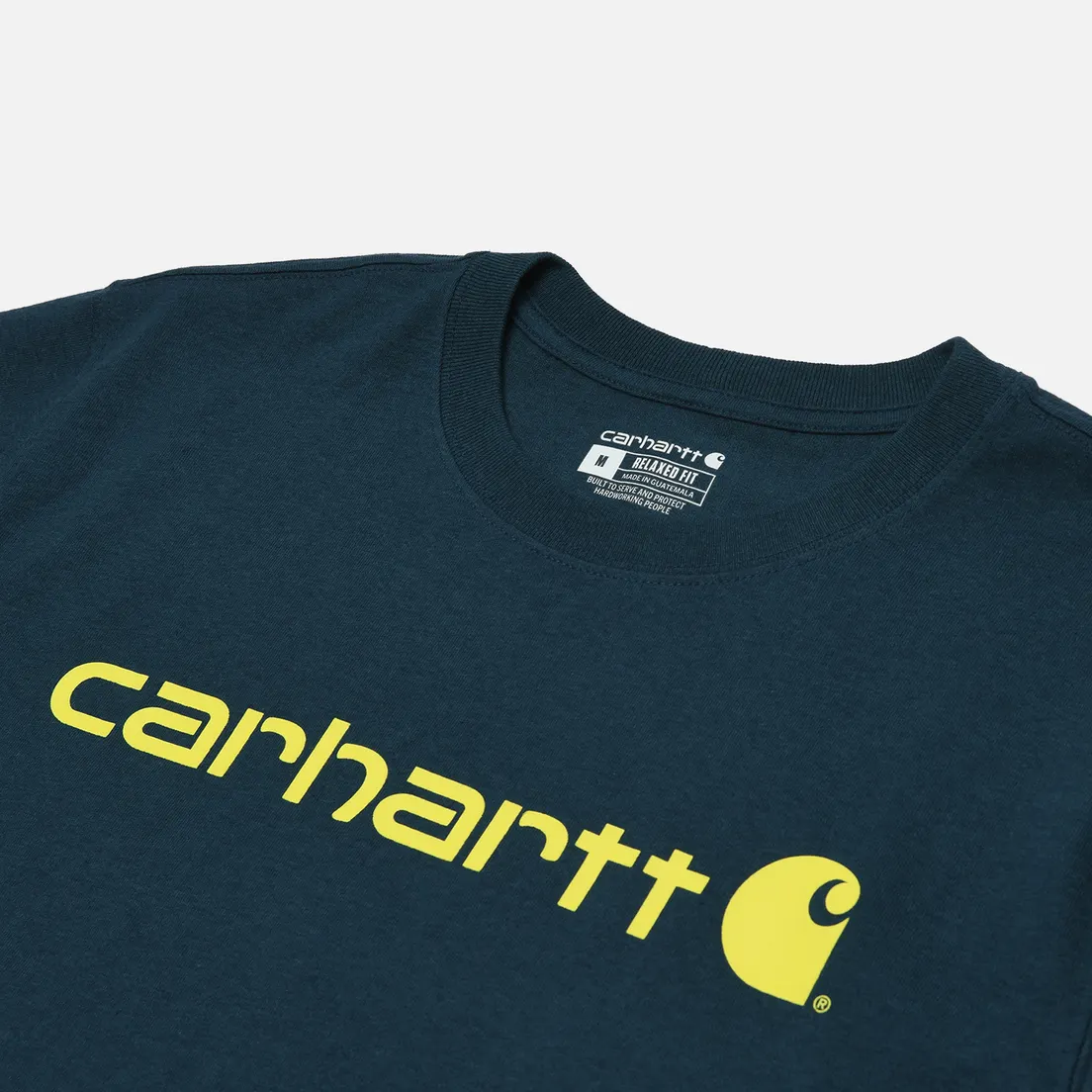 Carhartt Мужская футболка Relaxed Fit Heavyweight Logo Graphic