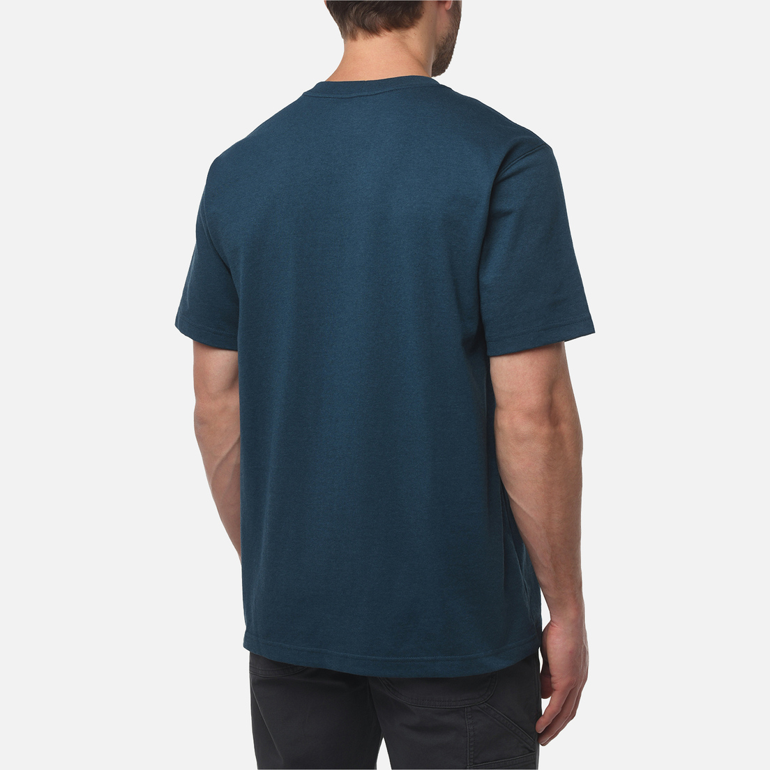 Carhartt Мужская футболка Relaxed Fit Heavyweight Logo Graphic