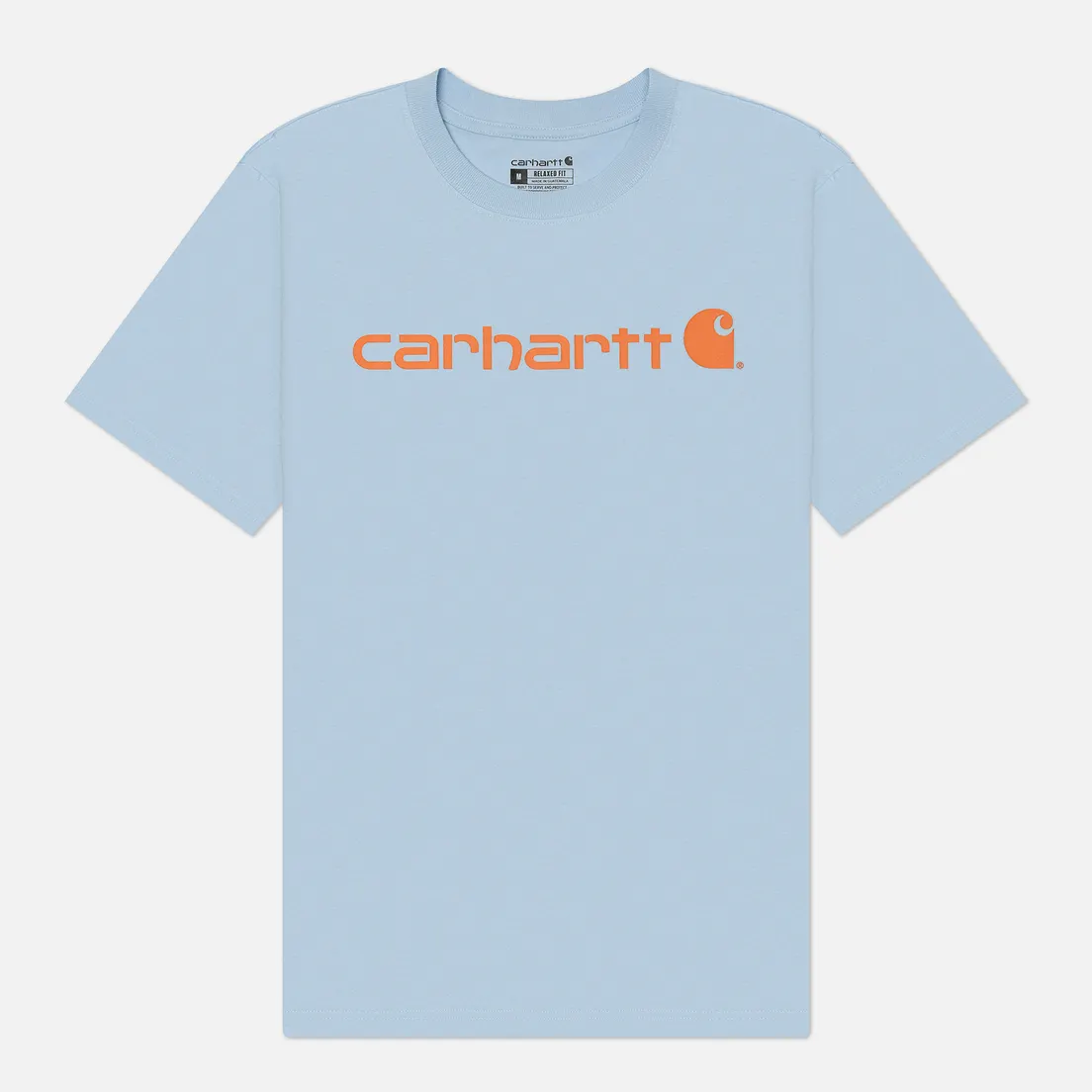 Carhartt Мужская футболка Relaxed Fit Heavyweight Logo Graphic