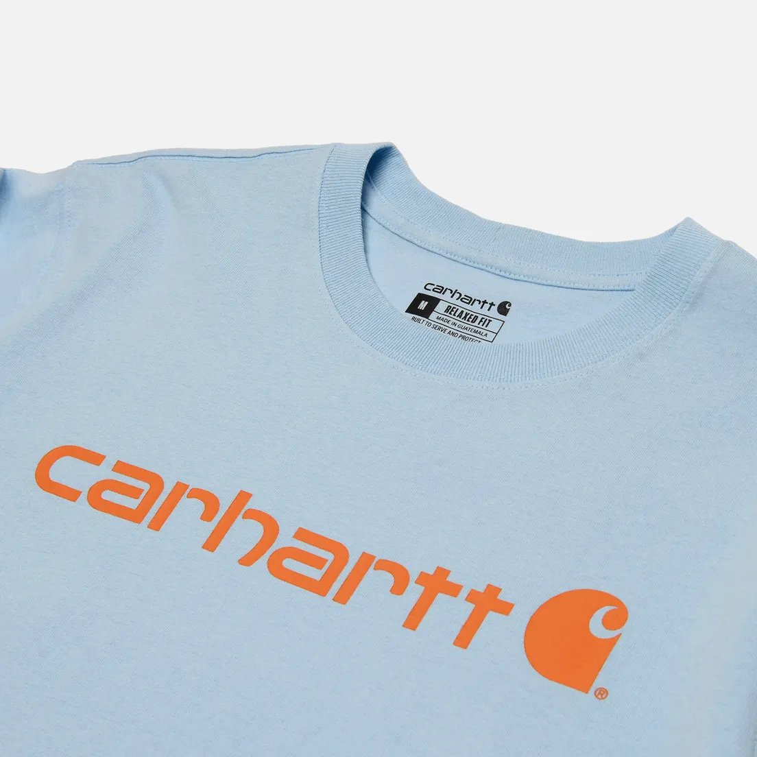 Carhartt Мужская футболка Relaxed Fit Heavyweight Logo Graphic