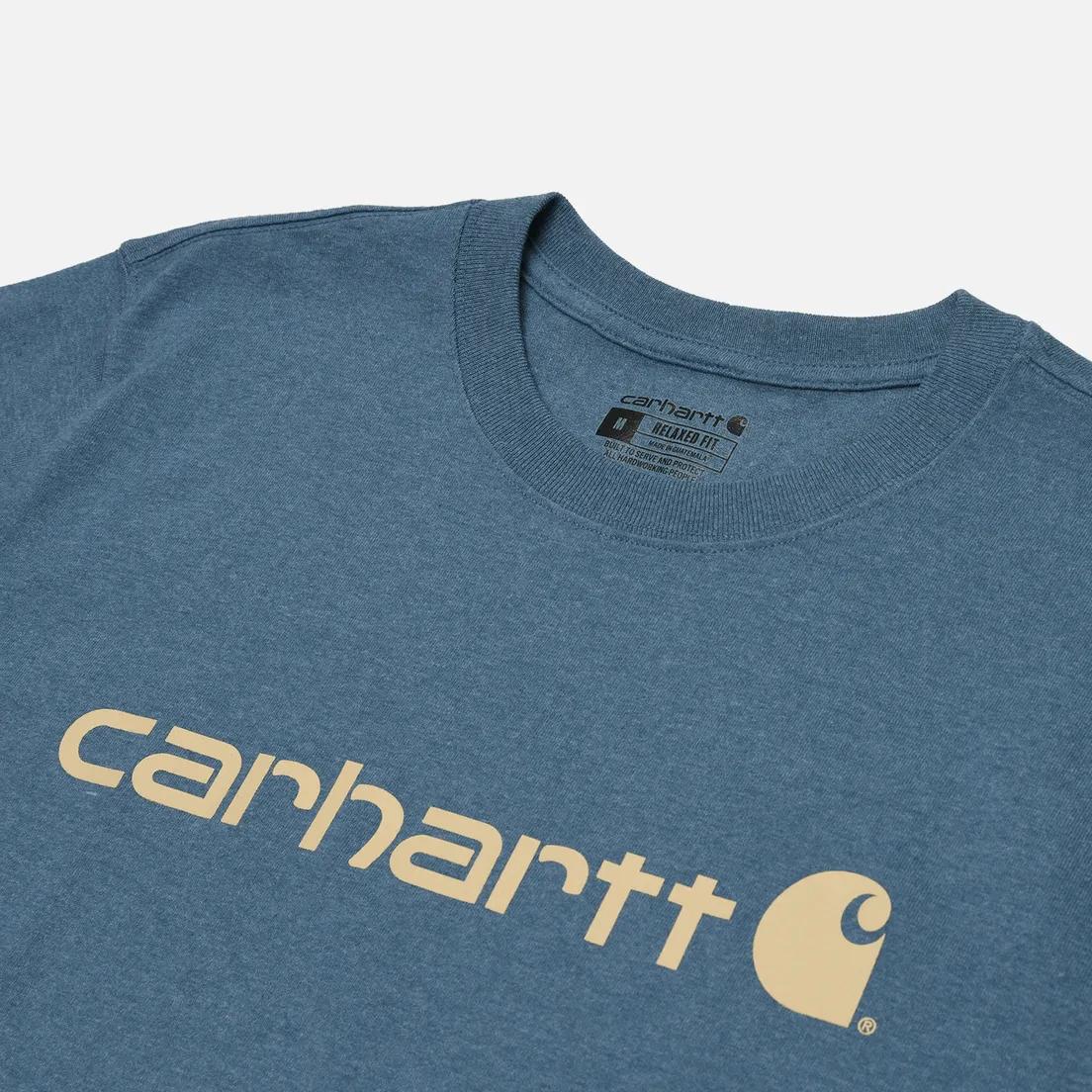 Carhartt Мужская футболка Relaxed Fit Heavyweight Logo Graphic