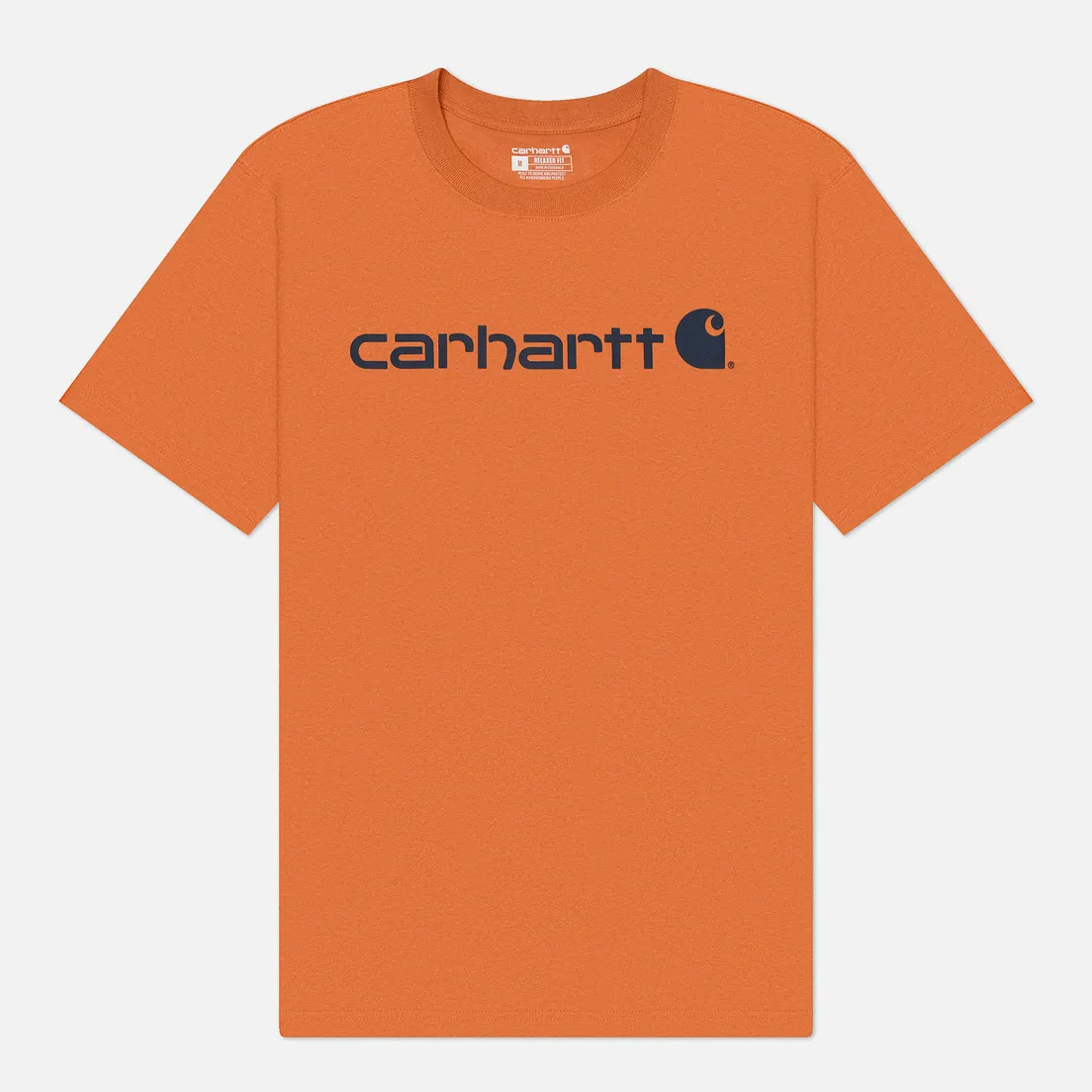 Carhartt Мужская футболка Relaxed Fit Heavyweight Logo Graphic