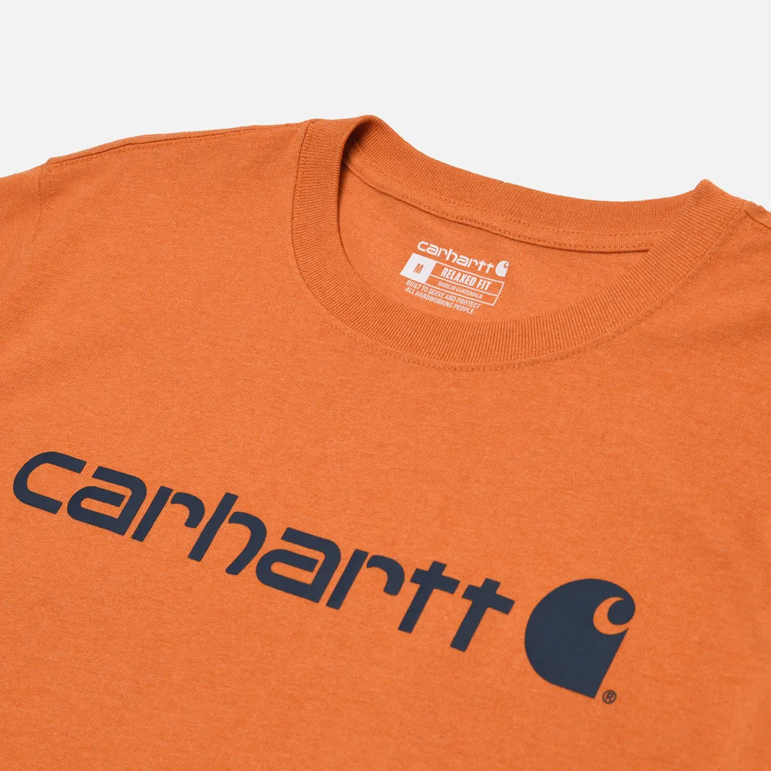 Carhartt Мужская футболка Relaxed Fit Heavyweight Logo Graphic