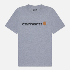 Carhartt Мужская футболка Relaxed Fit Heavyweight Logo Graphic