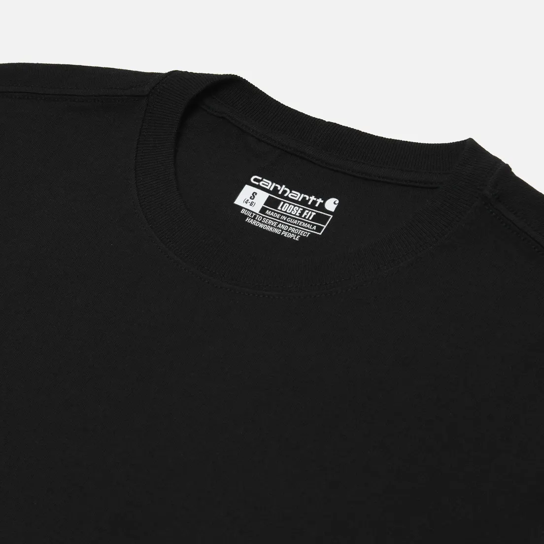 Carhartt Женский лонгслив Loose Fit Heavyweight Logo Sleeve Graphic