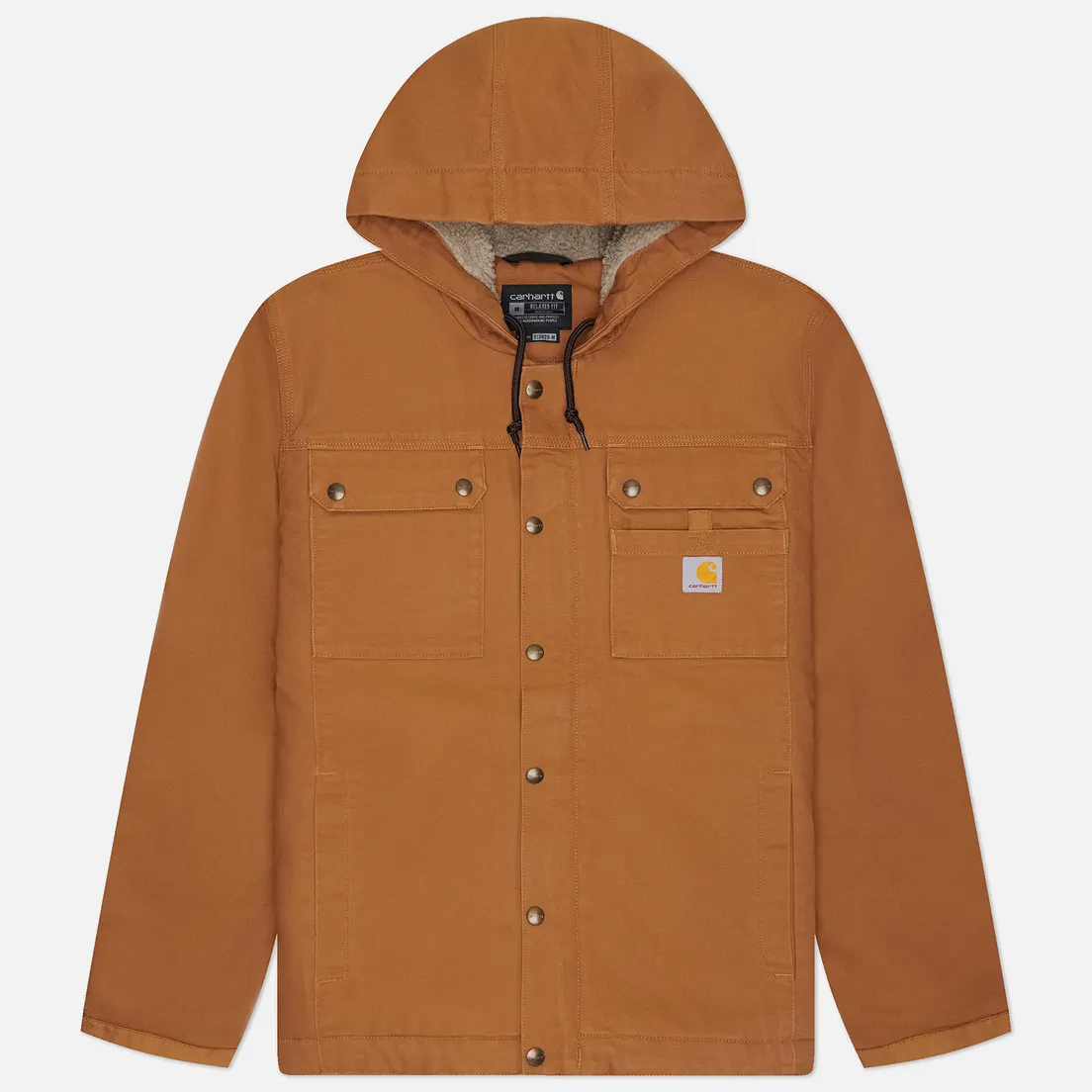 Carhartt Мужская демисезонная куртка Washed Duck Sherpa Lined Utility