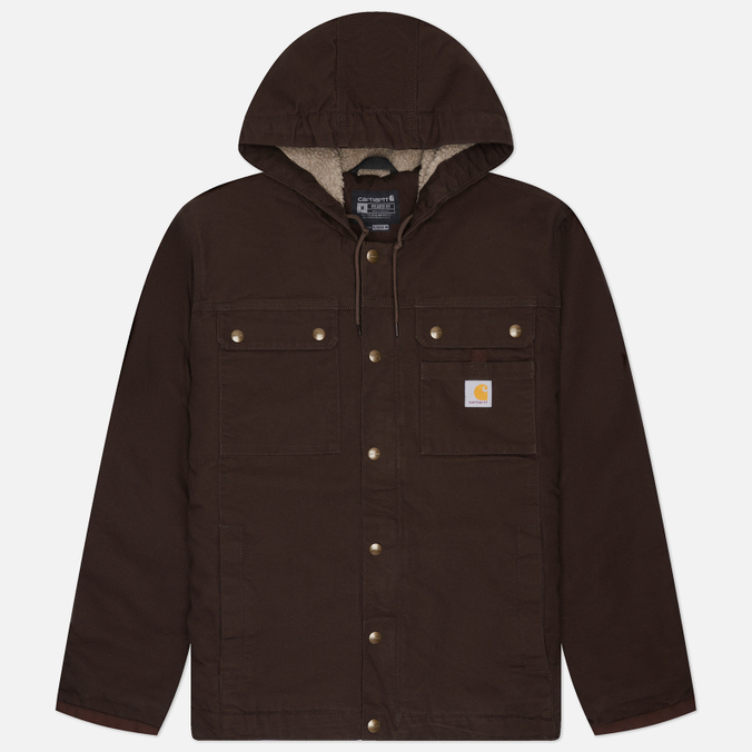 Мужская демисезонная куртка Carhartt Washed Duck Sherpa Lined Utility 26890₽