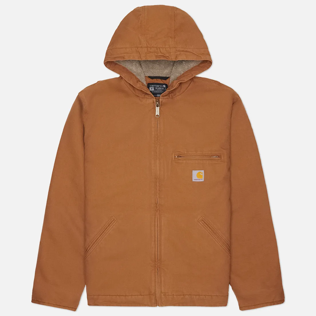 Carhartt Мужская демисезонная куртка Washed Duck Sherpa Lined