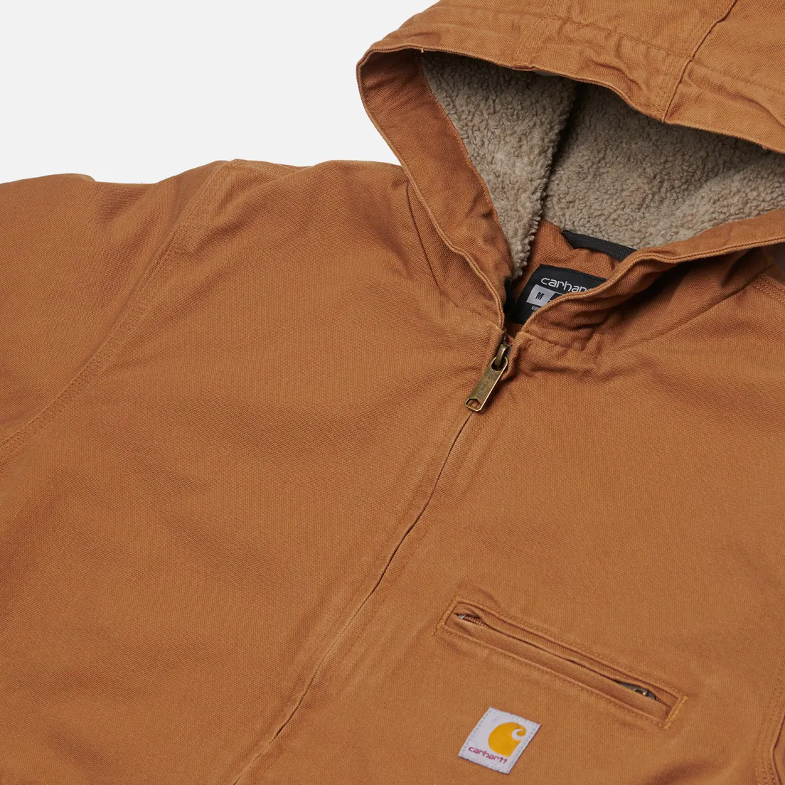 Carhartt Мужская демисезонная куртка Washed Duck Sherpa Lined