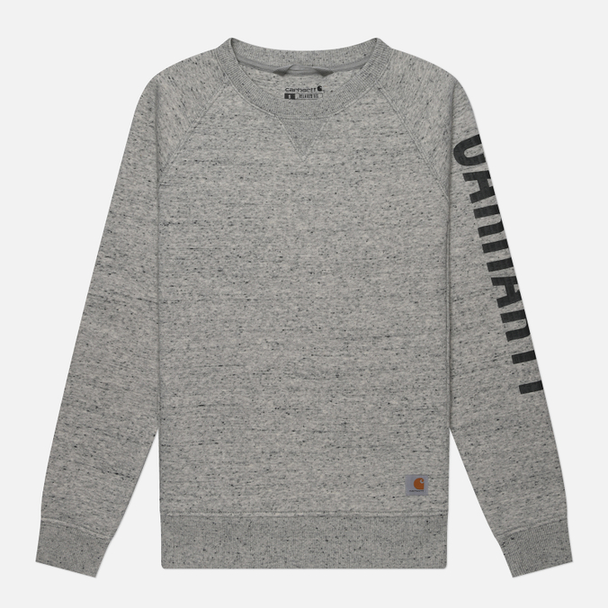 Женская толстовка Carhartt Relaxed Fit Midweight Crew Neck Block Logo Sleeve Graphic