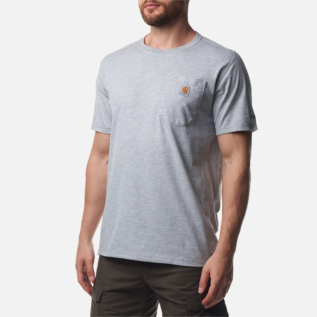 Carhartt Мужская футболка Force Relaxed Fit Midweight Pocket