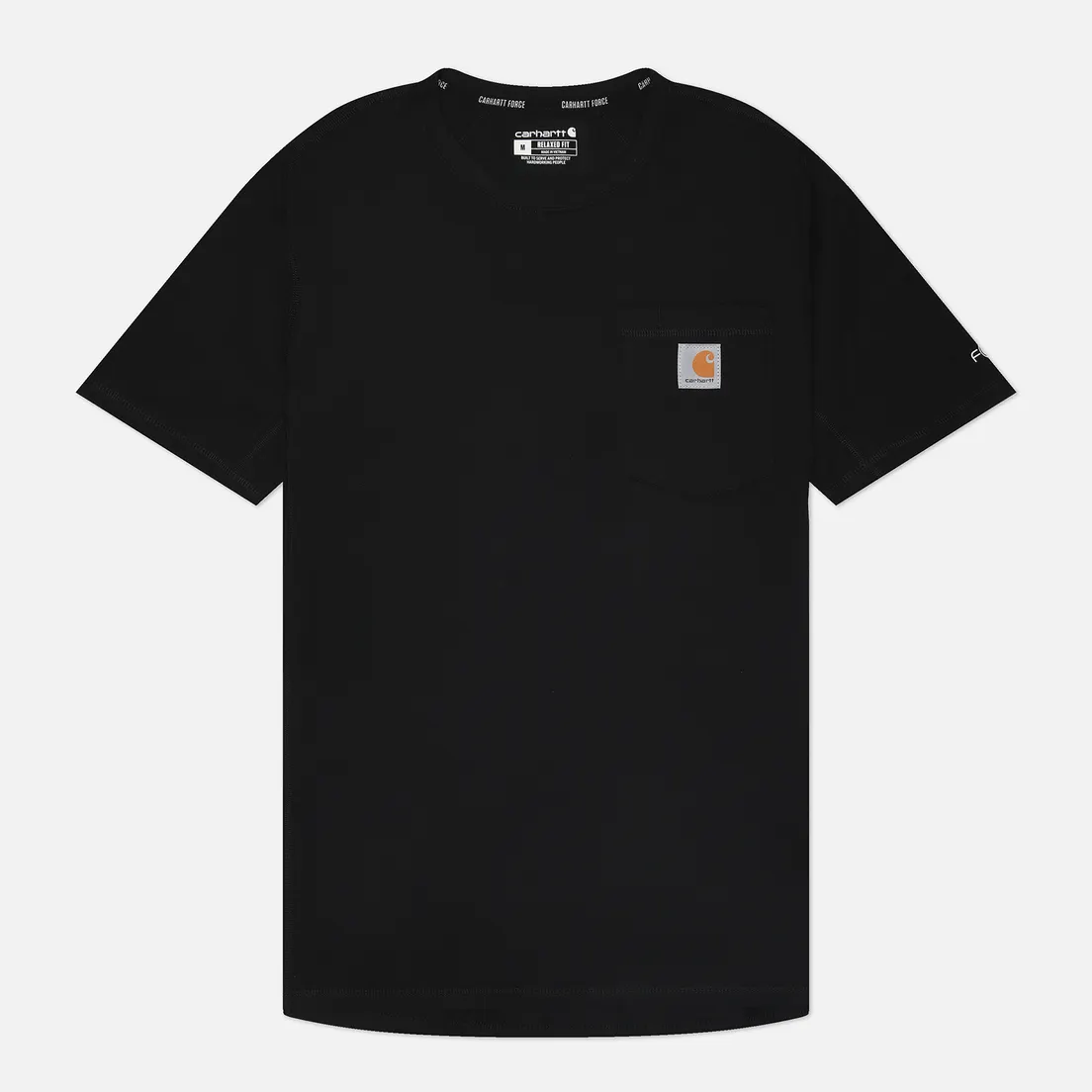 Carhartt Мужская футболка Force Relaxed Fit Midweight Pocket